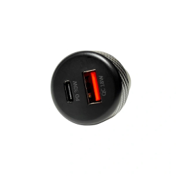 شارژر فندکی 2 پورت اکسیژن مدل AC06 توان 48 وات