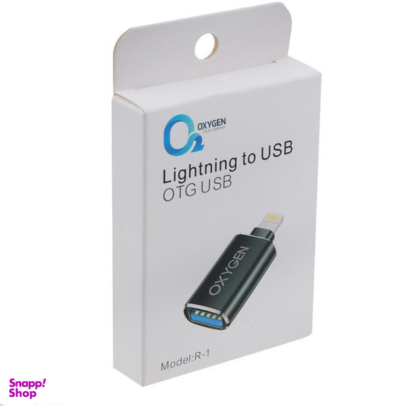مبدل OTG اکسیژن Lightning به USB مدل R-1