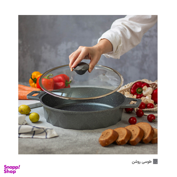 تابه تکنو مدل Diamond سایز 28