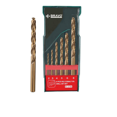 مته 5 درصد کبالت براوو کد BT-5706 مجموعه 6 عددی