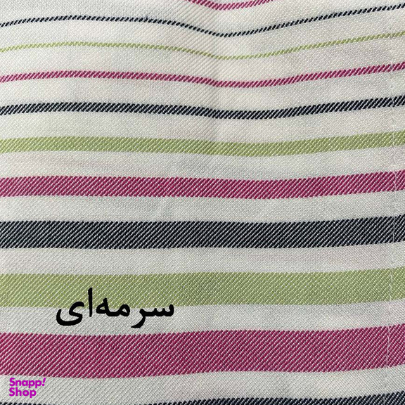 حوله تن پوش ابراهیمی یزد مدل راه راه کد 101 سایز 120 سانتی‌متر