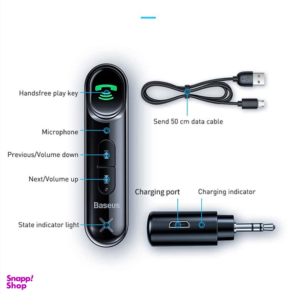 گیرنده بلوتوث بیسوس مدل bas type7