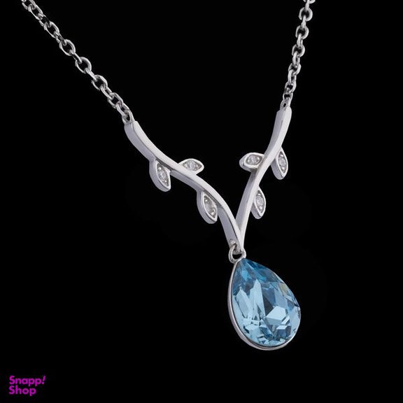 گردنبند نقره زنانه سواروسکی مدل اشک کد 066587