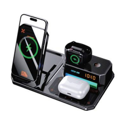 شارژر مغناطیسی و پایه نگهدارنده گرین لاین مدل 6IN1 Multi Functional Wireless