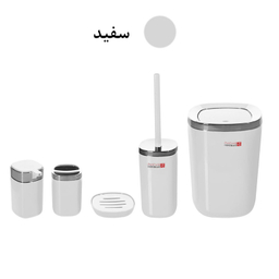 ست سرویس بهداشتی 5 پارچه کنتراست مدل روما کد CHR