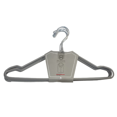 چوب لباسی W.S مدل روکشدار مجموعه 5 عددی