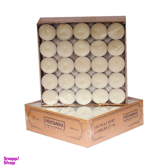 شمع وارمر پنت مکس مدل TeaLight بسته 100 عددی