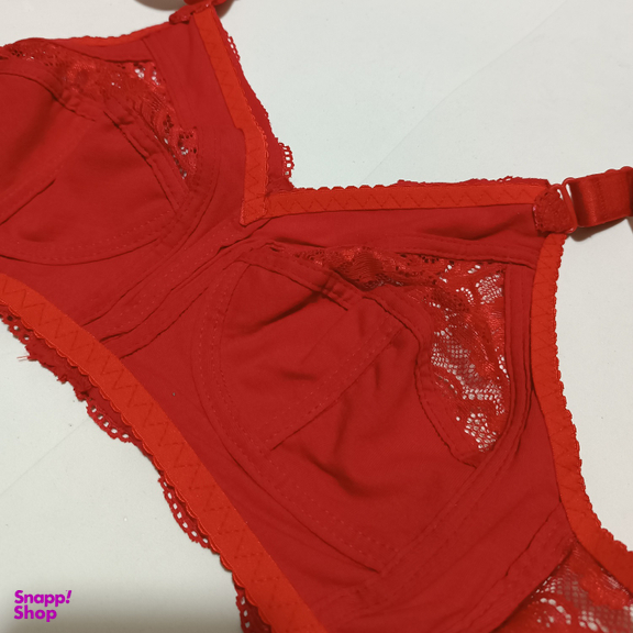 سوتین زنانه ژوبین کد 03 رنگ قرمز
