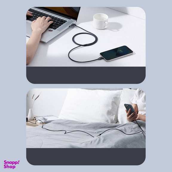کابل تبدیل USB به لایتنینگ باسئوس مدل CAJY000001 طول 1.2 متر