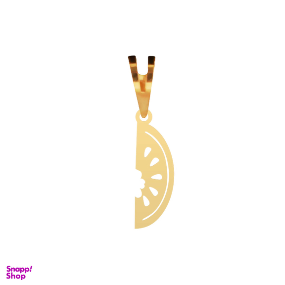 آویز گردنبند طلا عیار 750 زنانه شمیم گلد گالری طرح هندوانه کد P-36