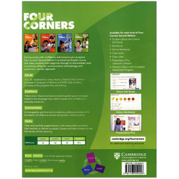 کتاب four corners 4 2nd اثر Jack C. Richards and David Bohlke انتشارات کمبریج