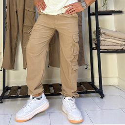 شلوار مردانه کد Sd رنگ خاکی