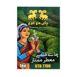 چای سیاه قلم معطر ارل گری دو قوچ وزن 5 کیلوگرم