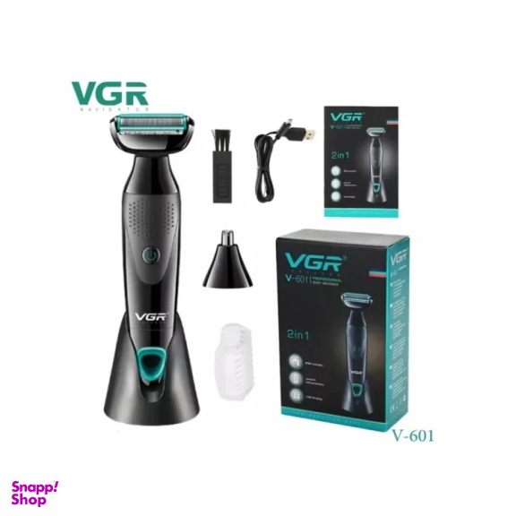 ماشین اصلاح موی صورت و بدن وی جی ار مدل V-601