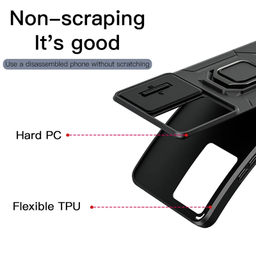 کاور گوشی موبایل سامورایی مدل SHOCKPROOF مناسب برای شیائومی Redmi Note 13 4G