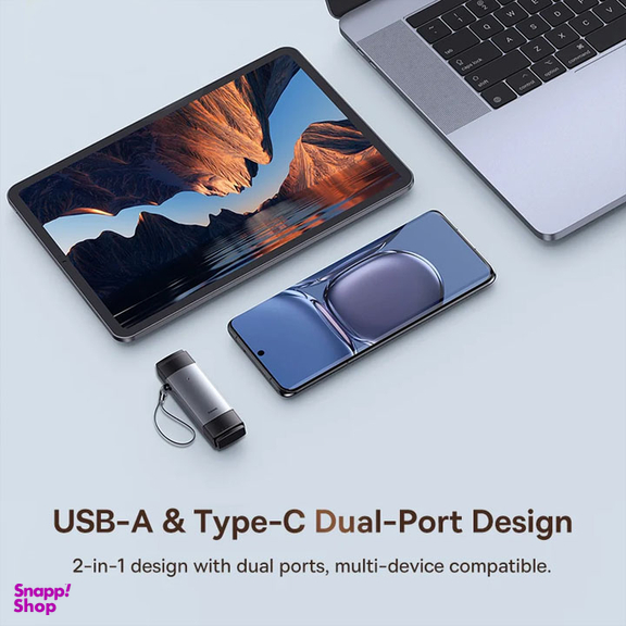 کارت خوان Type-C/USB باسئوس مدل WKQX060113