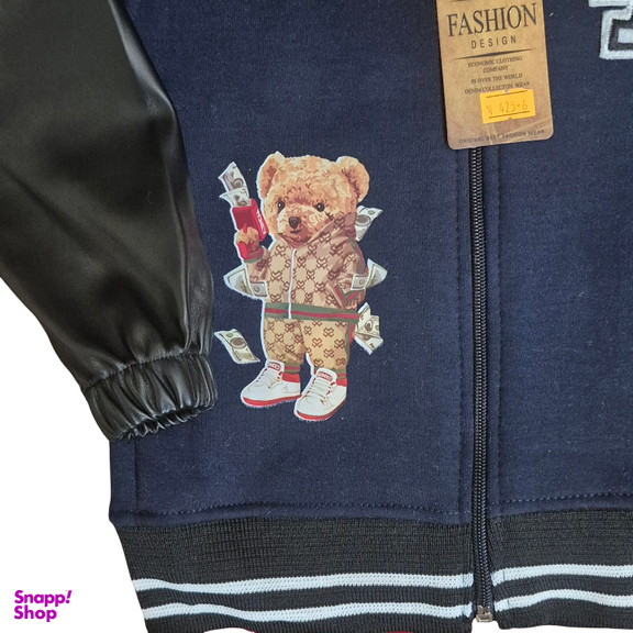 کاپشن نوزاد فشن کد 122 رنگ سرمه ای