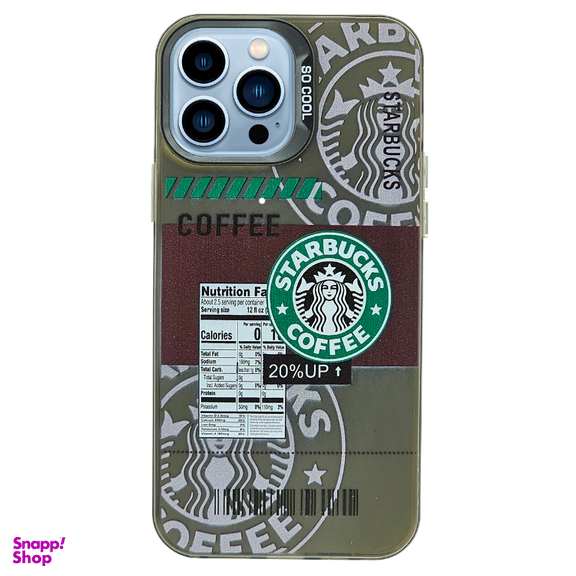 کاور موبایل طرح دار مدل استارباکس مناسب برای اپل iPhone 13 Pro Max