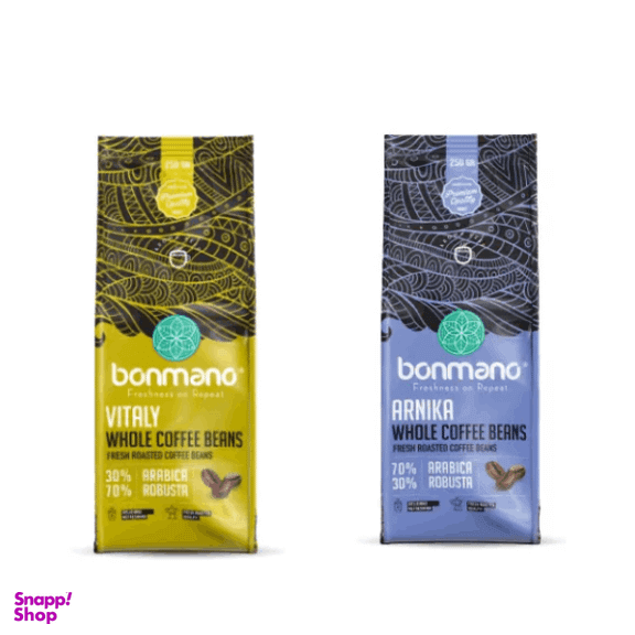 دانه قهوه ویتالی و آرنیکا بن مانو مجموعه ۲ عددی