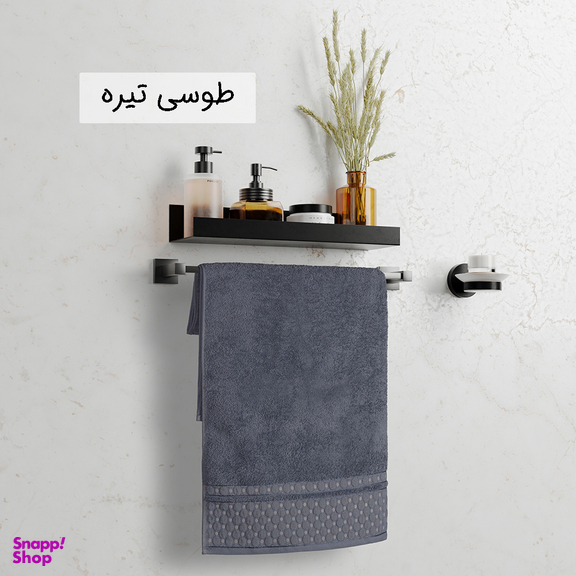حوله حمام دنیز طرح امرالد سایز 100×150 سانتی متر