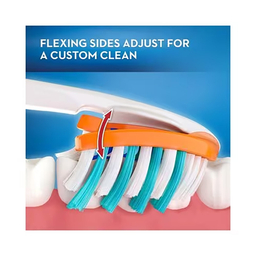 مسواک اورال بی مدل pro-Flex با برس متوسط متحرک