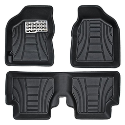 کفپوش سه بعدی خودرو پانیذ مدل پشت نمدی کد MHLB N مناسب تیبا 2