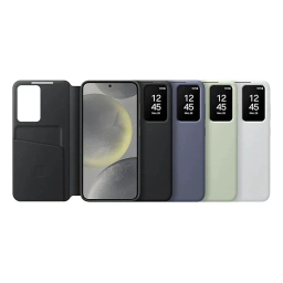 کیف کلاسوری هوشمند سامسونگ مدل Smart View Wallet Case ZS921 مناسب Galaxy S24