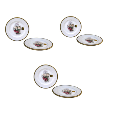بشقاب میوه‌خوری میراکل لیموژ کد 101f بسته 6 عددی