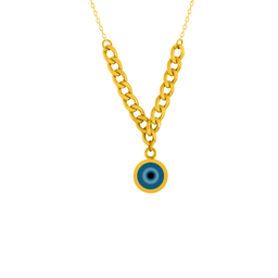 گردنبند طلا 18 عیار زنانه اقلیمه کد GT1377