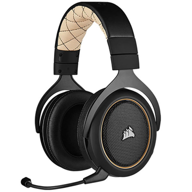 هدست گیمینگ کورسیر مدل HS70 PRO Wireless Carbon 7.1