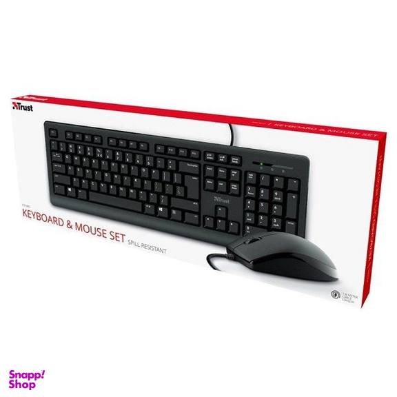 کیبورد و ماوس تراست مدل SET PRIMO WIRED