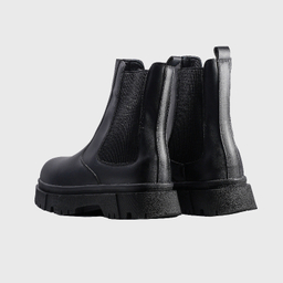 بوت مردانه مدل برشکا کشی کد B2537 رنگ مشکی