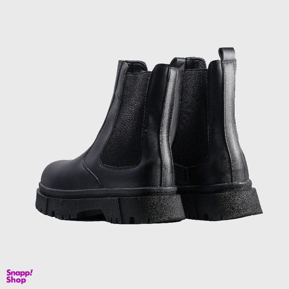 بوت مردانه مدل برشکا کشی کد B2537 رنگ مشکی