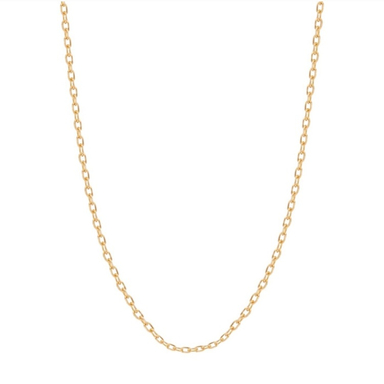 زنجیر طلا 18 عیار زنانه طرح لوتوس مدل فلامینگو کد J-0712-68