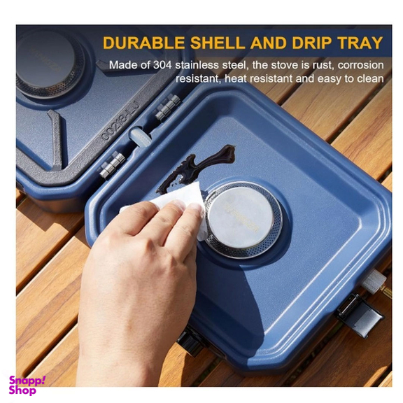 اجاق گاز کمپینگ گرین لاین مدل تاشو 2 در 1 Portable Camping Stove
