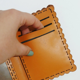 کیف پول چرم طبیعی زنانه مدل خرگوش