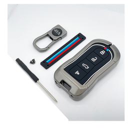 کاور سوئیچ خودرو کالانیکس مدل COV-S8-10644 طرح فلزی مناسب هایما S8