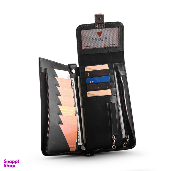 کیف رودوشی چرم یلسان مدل کارن کد 012-GN