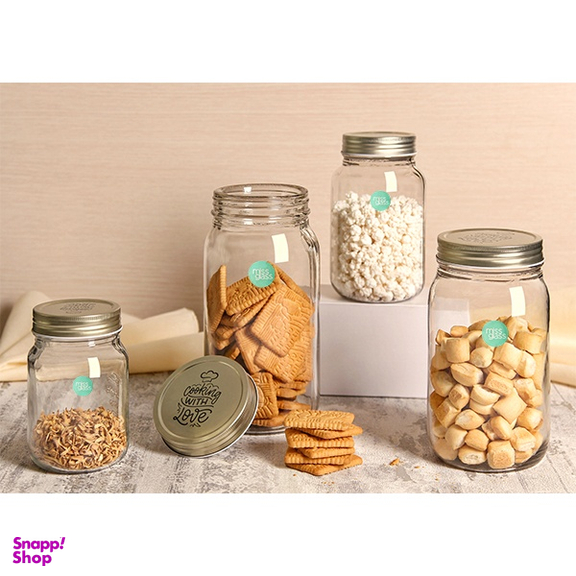 بانکه میس گلس مدل بیدمشک گلد سایز 1 بسته 3 عددی