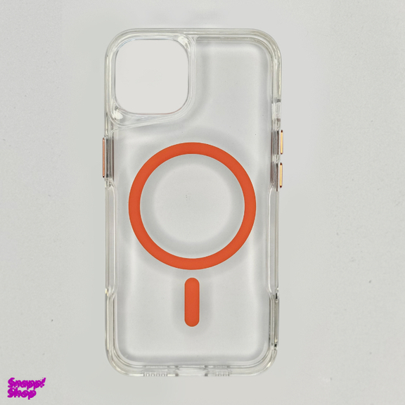 قاب گوشی موبایل کیو سریز مدل Transparent MagSafe مناسب اپل iPhone 15