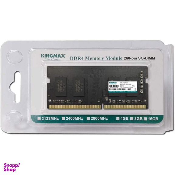 رم لپ تاپ DDR4 تک کاناله 3200 مگاهرتز  کینگ مکس مدل Lp ظرفیت 16 گیگابایت
