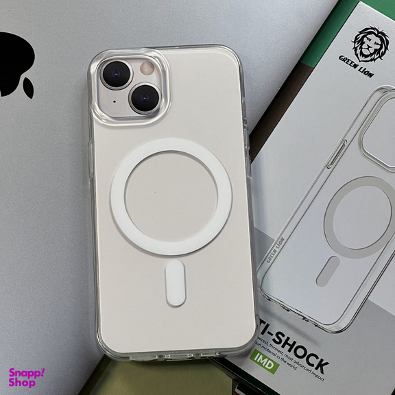 کاور گرین مدل Anti-Shock Magsafe مناسب برای گوشی موبایل اپل iPhone 14 Plus