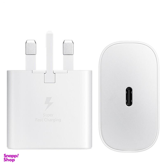 شارژر دیواری 25 وات سامسونگ مدل 3 پین کد 5545 مناسب Galaxy A15