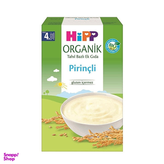 غذای کمکی کودک جو دوسر و 5 غله بدون شیر هیپ 200 گرم بسته 2 عددی