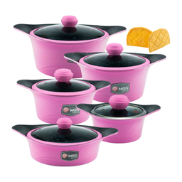 سرویس قابلمه 12 پارچه ام جی اس طرح کره ای C کد 100000005519
