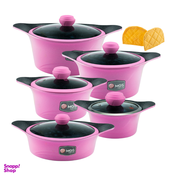 سرویس قابلمه 12 پارچه ام جی اس طرح کره ای C کد 100000005519
