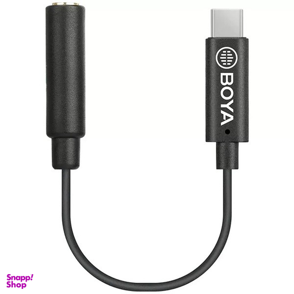کابل تبدیل Jack 3.5mm Female به Type-C بویا مدل BY-K4