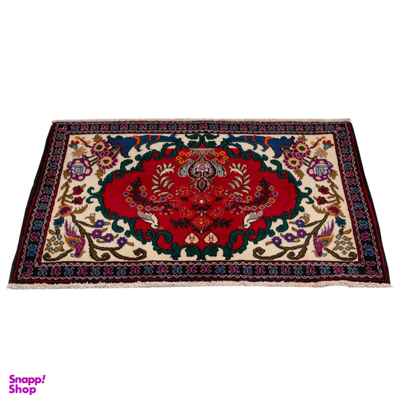 فرش دستباف سی پرشیا کد 130384 سایز 100x60 سانتی‌ متر