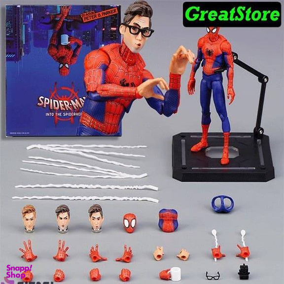 اکشن فیگور پیتر پارکر مدل Into The Spider-Verse