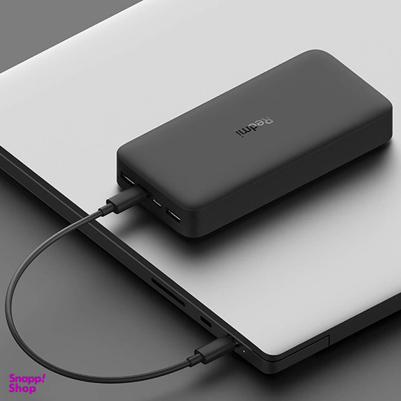 پاوربانک شیائومی مدل Redmi PB200LZM ظرفیت 20000 میلی آمپرساعت به همراه کابل تبدیل microUSB